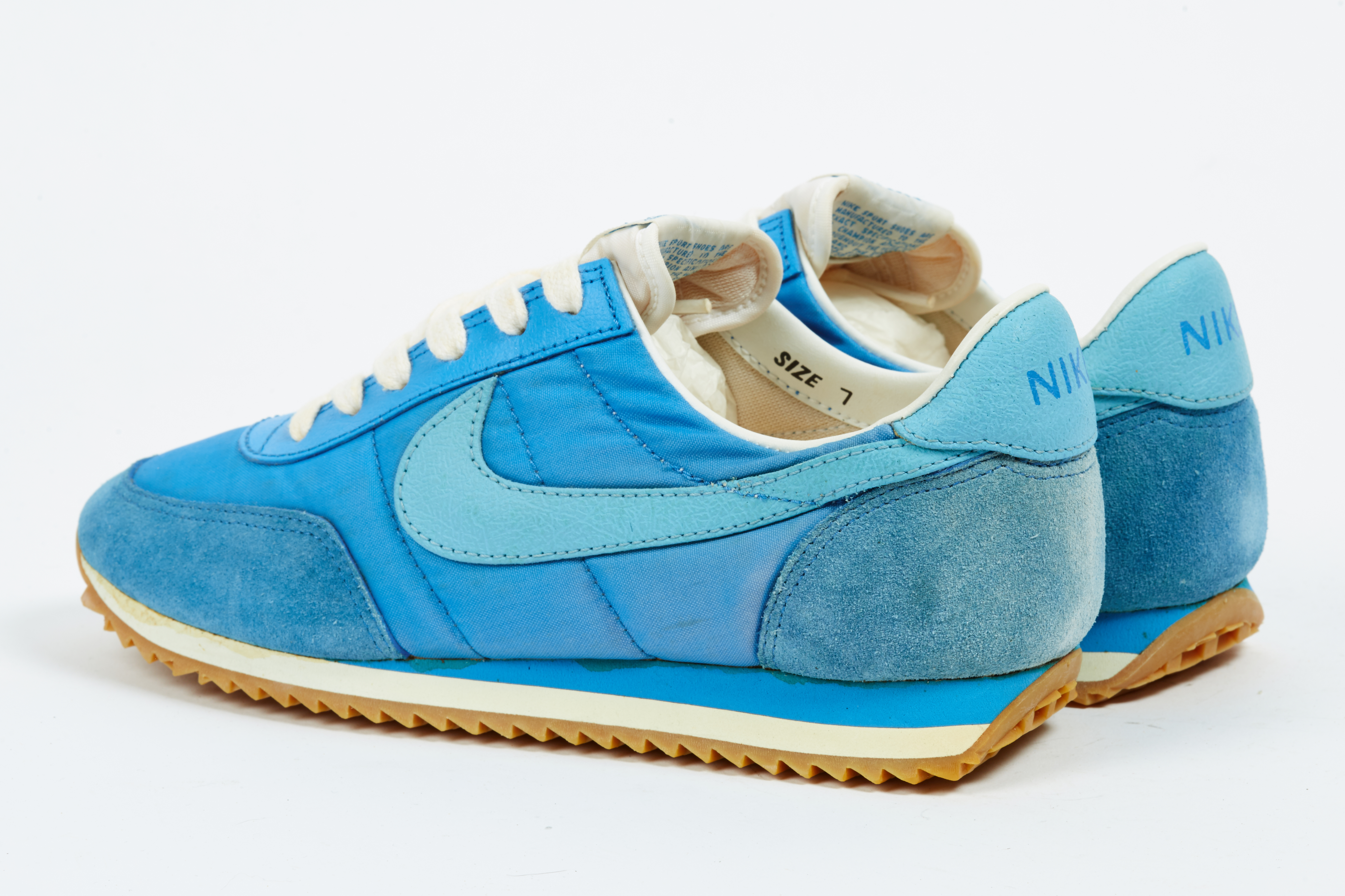 Vintage early 1980s Nike Sample Running Shoes